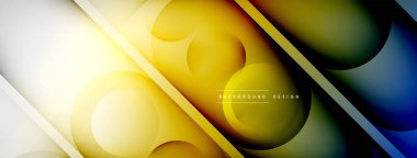 Çizgileri, daireleri olan hafif geometrik arkaplan