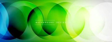 Çizgileri, daireleri olan hafif geometrik arkaplan