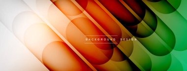 Soyut arkaplan - geometrik bileşim ışık ve gölgelerle oluşturuldu. Teknoloji veya iş dijital şablonu