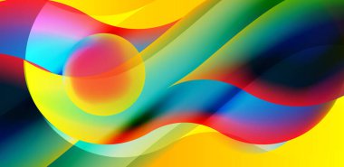 Soyut zarif akış şekilleri arka plan, akışkan gradyan renkler. Kapaklar, şablonlar, el ilanları, afişler, broşürler, afişler için şablon