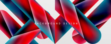 Triangle fluid color gradient abstract background. Vector Illustration For Wallpaper, Banner, Background, Card, Book Illustration, landing page