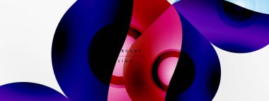 Vektör soyut geometrik arkaplan. Tekno çiçek yaprakları konsepti. Duvar kağıdı ya da doku tasarımı, parlak poster, afiş, broşür