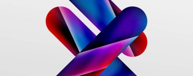 Triangle fluid color gradient abstract background. Vector Illustration For Wallpaper, Banner, Background, Card, Book Illustration, landing page