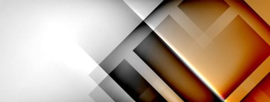 Abstract lines geometric techno background layout