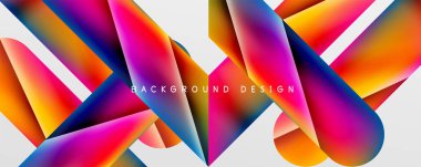 Triangle fluid color gradient abstract background. Vector Illustration For Wallpaper, Banner, Background, Card, Book Illustration, landing page