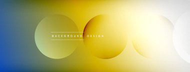 Çizgileri, daireleri olan hafif geometrik arkaplan