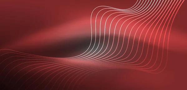 Abstrakt Bakgrund Neon Våg Högteknologisk Design För Tapeter Banner Bakgrund — Stock vektor
