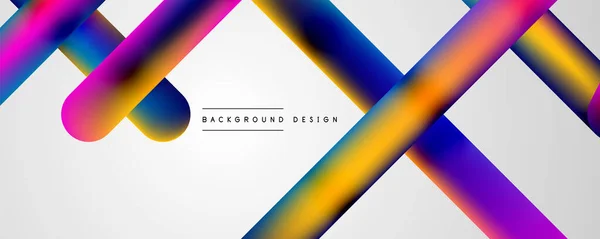 Straight Lines Minimalist Abstract Background Fluid Colors Vector Illustration Wallpaper — Wektor stockowy