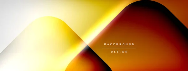 Vector Abstract Line Background Glowing Effects Shadows Vector Illustration Wallpaper — Stok Vektör