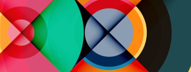 Çember modayı en düşük geometrik soyut arkaplan. Duvar Kağıdı, Sancak, Arkaplan, Kart, Kitap İllüstrasyonu, İniş Sayfası