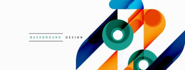 Asgari soyut arkaplanı çember içine al. Duvar kağıdı, afiş, arkaplan, iniş sayfası, duvar sanatı, davetiye, baskılar, posterler için tasarım