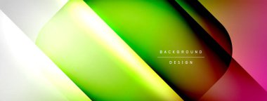 Vector abstract line background with glowing effects and shadows. Vector Illustration For Wallpaper, Banner, Background, Card, Book Illustration, landing page