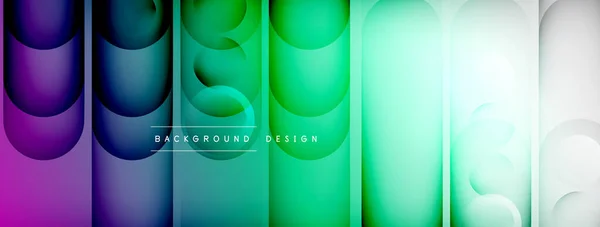 Abstract Background Geometric Composition Created Lights Shadows Technology Business Digital — 图库矢量图片