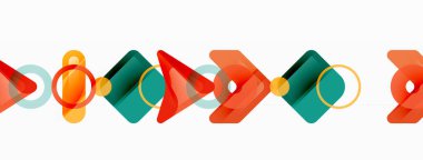 Soyut üçgenler ve en küçük geometrik arkaplan