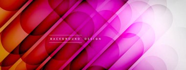 Soyut arkaplan - geometrik bileşim ışık ve gölgelerle oluşturuldu. Teknoloji veya iş dijital şablonu