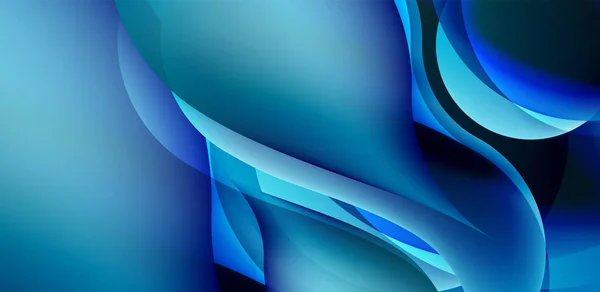 Элегантные Волны Текучая Жидкость Абстрактного Фона Шаблон Обложек Соблазнов Листовок — стоковый вектор