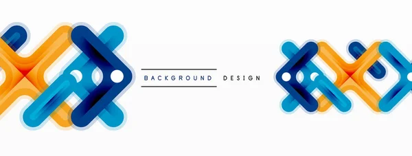 Linha Fundo Geométrica Mínima Design Para Papel Parede Banner Fundo —  Vetores de Stock