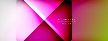 Vector abstract line background with glowing effects and shadows. Vector Illustration For Wallpaper, Banner, Background, Card, Book Illustration, landing page