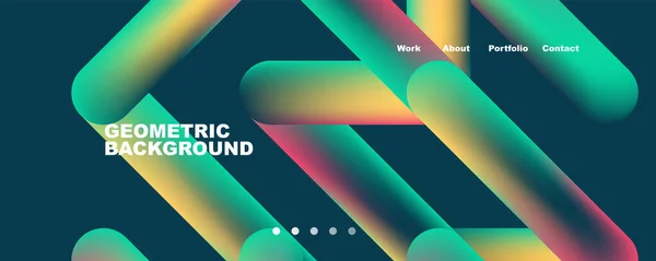 Abstract Lines Creative Background Vector Illustration Wallpaper Banner Background Card — Διανυσματικό Αρχείο