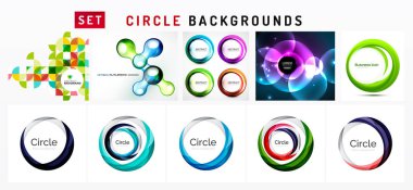 Duvar kağıdı, afiş, arkaplan, iniş sayfası, duvar sanatı, davetiye, baskılar için vektör soyut girdapları ve daireler