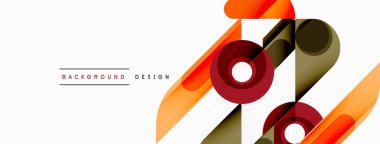 Renkli üçgenler ve soyut çemberler. Duvar kağıdı, afiş, arkaplan, iniş sayfası, duvar sanatı, davetiye, baskılar, posterler için tasarım