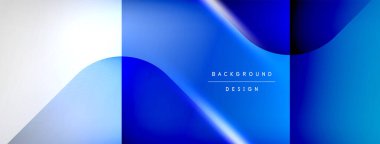 Shadow lines vector techno banner and light effects. Techno Illustration For Wallpaper, Banner, Background, Card, Book Illustration, landing page