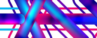 Straight lines minimalist abstract background with fluid colors. Vector Illustration For Wallpaper, Banner, Background, Card, Book Illustration, landing page