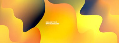 Kapaklar, şablonlar, el ilanları, pankartlar, broşürler, afişler için dinamik sıvı dalgalar soyut arkaplan