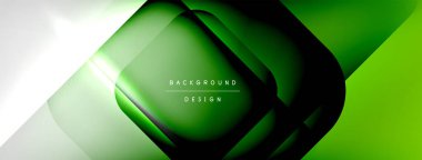 Vector abstract line background with glowing effects and shadows. Vector Illustration For Wallpaper, Banner, Background, Card, Book Illustration, landing page