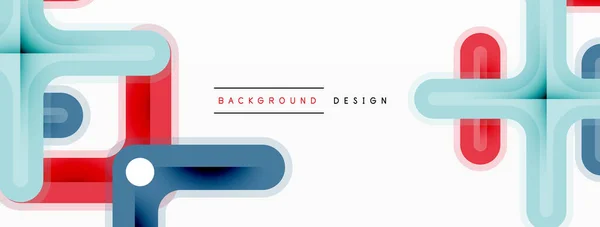 Мінімальна Геометрична Лінія Тла Дизайн Шпалер Банер Фон Цільова Сторінка — стоковий вектор