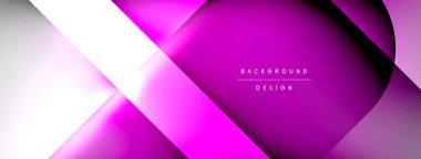 Shadow lines vector techno banner and light effects. Techno Illustration For Wallpaper, Banner, Background, Card, Book Illustration, landing page