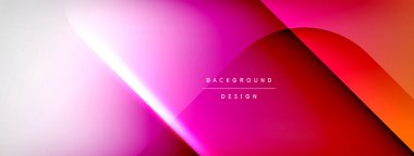 Vector abstract line background with glowing effects and shadows. Vector Illustration For Wallpaper, Banner, Background, Card, Book Illustration, landing page