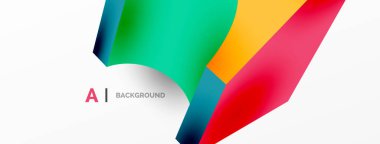 Soyut arkaplan - 3 boyutlu soyut şekil. Yapay zeka teknolojisi, engelleme zinciri, iletişim için duvar kağıdı, 5G, bilim, iş