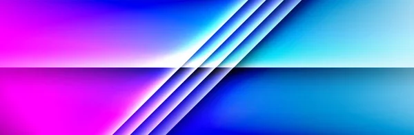 Abstract Achtergrond Vierkanten Lijnen Compositie Gemaakt Met Lichten Schaduwen Technologie — Stockvector