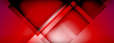 Light and shadow squares and lines abstract background