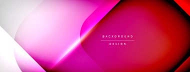 Vector abstract line background with glowing effects and shadows. Vector Illustration For Wallpaper, Banner, Background, Card, Book Illustration, landing page