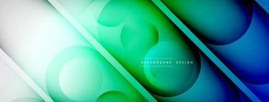 Çizgileri, daireleri olan hafif geometrik arkaplan