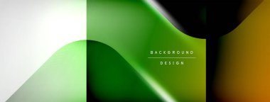 Vector abstract line background with glowing effects and shadows. Vector Illustration For Wallpaper, Banner, Background, Card, Book Illustration, landing page