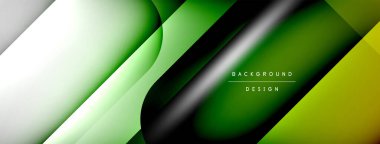 Vector abstract line background with glowing effects and shadows. Vector Illustration For Wallpaper, Banner, Background, Card, Book Illustration, landing page