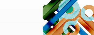 Yaratıcı geometrik duvar kağıdı. Küçük çizgiler ve çember arkaplanı