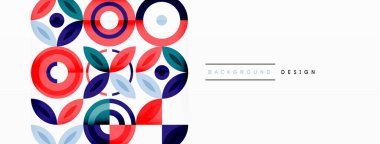 Renkli çemberler soyut arkaplan. Duvar kağıdı, afiş, arkaplan, iniş sayfası, duvar resimleri, davetiyeler, posterler için yüksek teknoloji tasarımı