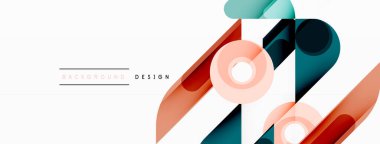 Asgari soyut arkaplanı çember içine al. Duvar kağıdı, afiş, arkaplan, iniş sayfası, duvar sanatı, davetiye, baskılar, posterler için tasarım