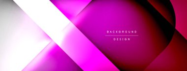 Vector abstract line background with glowing effects and shadows. Vector Illustration For Wallpaper, Banner, Background, Card, Book Illustration, landing page