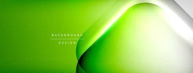 Vector abstract line background with glowing effects and shadows. Vector Illustration For Wallpaper, Banner, Background, Card, Book Illustration, landing page