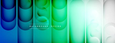 Soyut arkaplan - geometrik bileşim ışık ve gölgelerle oluşturuldu. Teknoloji veya iş dijital şablonu