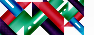 Arka planda minimum geometrik bileşim. Duvar kağıdı afişi veya iniş sayfası için satır tasarımı vektör illüstrasyonuName