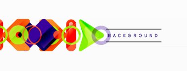 Soyut üçgenler ve en küçük geometrik arkaplan