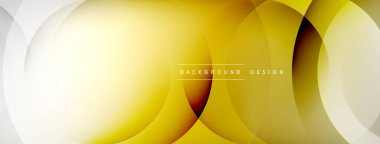 Çizgileri, daireleri olan hafif geometrik arkaplan