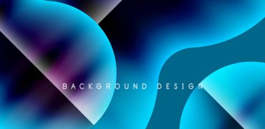 Colorful bubble abstract background with shadow effects. Minimalist geometric vector Illustration For Wallpaper, Banner, Background, Card, Book Illustration, landing page