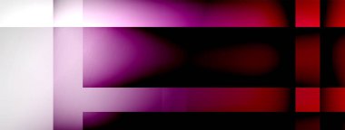 Light and shadow squares and lines abstract background